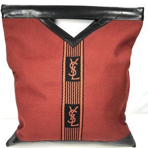 YVES SAINT LAURENT YSL Foldable Envelope Clutch